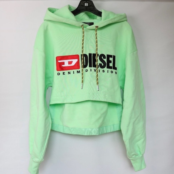 Diesel light green hoody - Picture 1 of 5